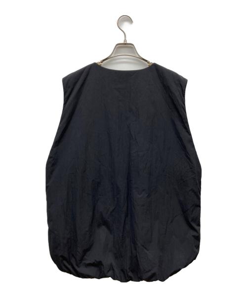 TODAYFUL（トゥデイフル）TODAYFUL (トゥデイフル) Vneck Nylon Vest ブラック サイズ:FREE 未使用品の古着・服飾アイテム
