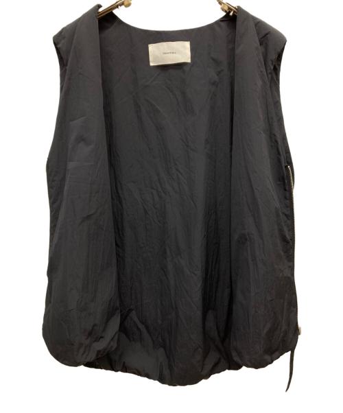 TODAYFUL（トゥデイフル）TODAYFUL (トゥデイフル) Vneck Nylon Vest ブラック サイズ:FREE 未使用品の古着・服飾アイテム
