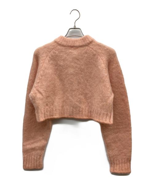 TODAYFUL（トゥデイフル）TODAYFUL (トゥデイフル) Brashed Knit Cardigan ピンク サイズ:FREEの古着・服飾アイテム