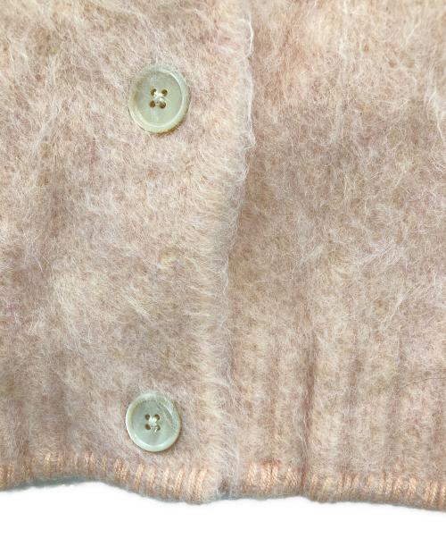 TODAYFUL（トゥデイフル）TODAYFUL (トゥデイフル) Brashed Knit Cardigan ピンク サイズ:FREEの古着・服飾アイテム