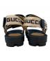 中古・古着 GUCCI (グッチ) ベルクロサンダル ネイビー サイズ:34：18000円