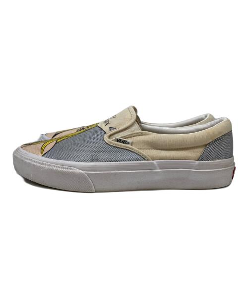 VANS（ヴァンズ）VANS (ヴァンズ) 江口寿史 HIBARIKUN SLIP ON ベージュ サイズ:27の古着・服飾アイテム