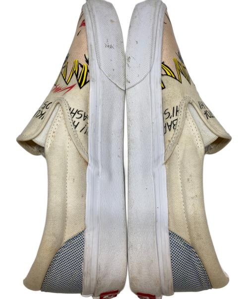 VANS（ヴァンズ）VANS (ヴァンズ) 江口寿史 HIBARIKUN SLIP ON ベージュ サイズ:27の古着・服飾アイテム