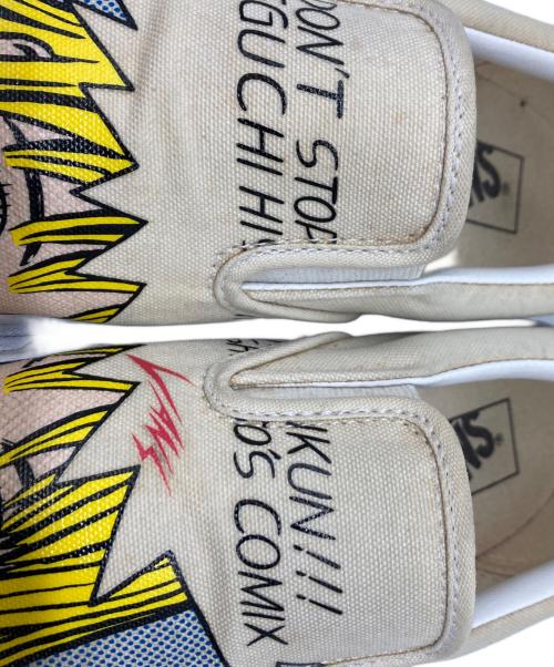VANS（ヴァンズ）VANS (ヴァンズ) 江口寿史 HIBARIKUN SLIP ON ベージュ サイズ:27の古着・服飾アイテム