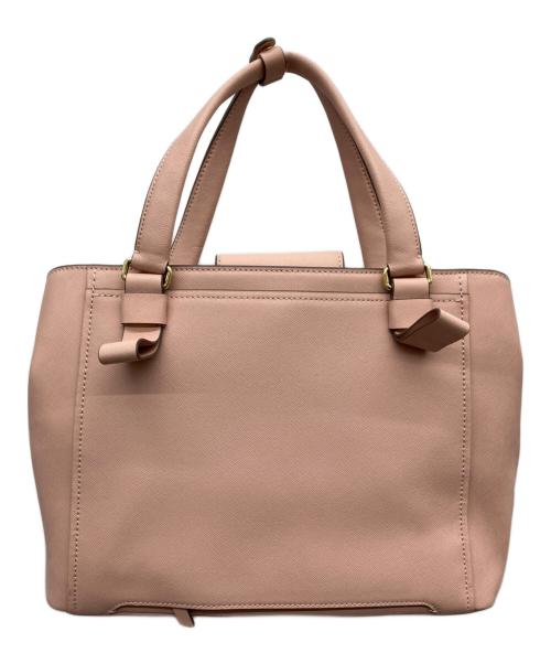 TUMI（トゥミ）TUMI (トゥミ) Saffiano Leather Varek Park Tote ピンクの古着・服飾アイテム