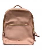 TUMIトゥミ）の古着「HUDSON BACKPACK VAREK/サフィアーノ」｜ピンク