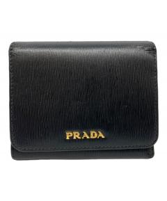 中古・古着通販】PRADA (プラダ) マネークリップ付きサフィアーノ