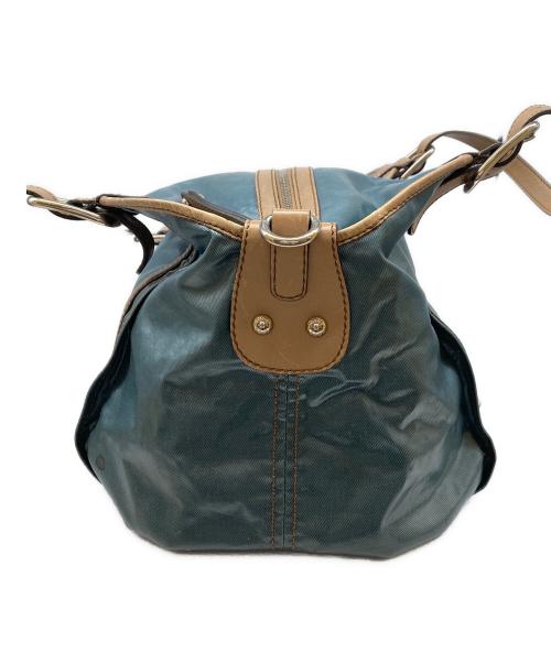 TOD'S（トッズ）TOD'S (トッズ) 2way ナイロンハンドバッグ ブルーの古着・服飾アイテム