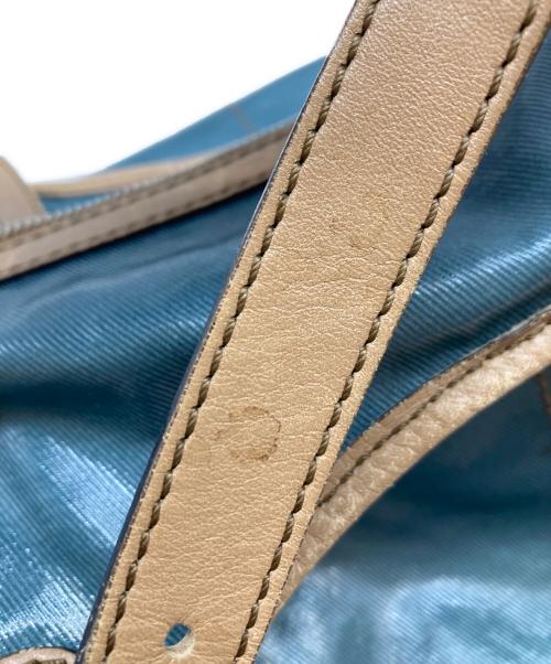 TOD'S（トッズ）TOD'S (トッズ) 2way ナイロンハンドバッグ ブルーの古着・服飾アイテム