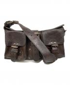 MULBERRYマルベリー）の古着「Belenheim Pocket Shoulder Bag」｜ブラウン