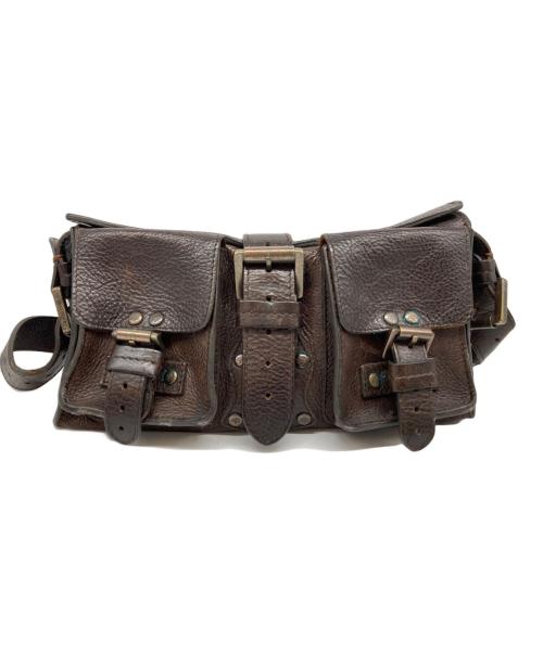 MULBERRY（マルベリー）MULBERRY (マルベリー) Belenheim Pocket Shoulder Bag ブラウン サイズ:-の古着・服飾アイテム