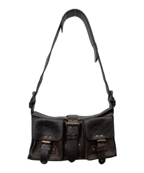 MULBERRY（マルベリー）MULBERRY (マルベリー) Belenheim Pocket Shoulder Bag ブラウン サイズ:-の古着・服飾アイテム