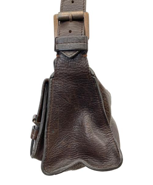 MULBERRY（マルベリー）MULBERRY (マルベリー) Belenheim Pocket Shoulder Bag ブラウン サイズ:-の古着・服飾アイテム