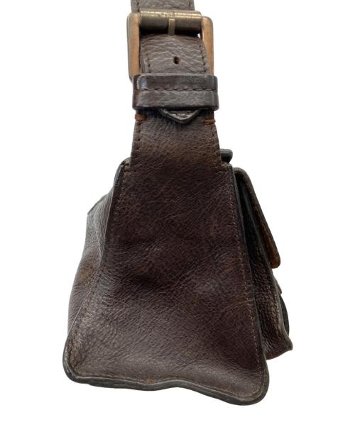 MULBERRY（マルベリー）MULBERRY (マルベリー) Belenheim Pocket Shoulder Bag ブラウン サイズ:-の古着・服飾アイテム