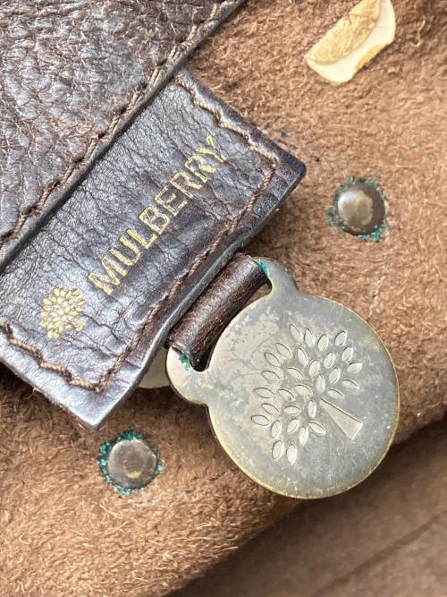 MULBERRY（マルベリー）MULBERRY (マルベリー) Belenheim Pocket Shoulder Bag ブラウン サイズ:-の古着・服飾アイテム