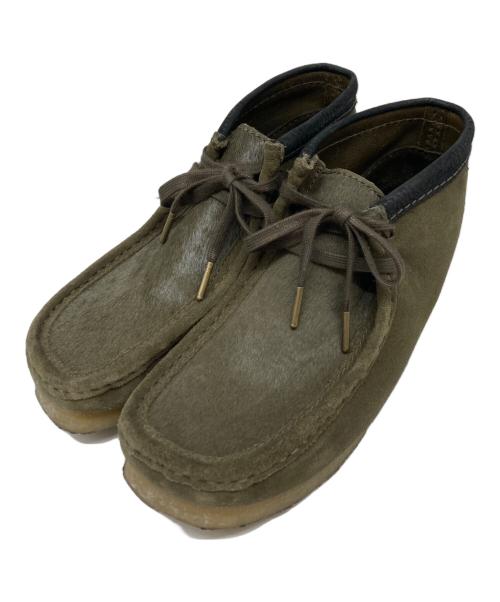 CLARKS ORIGINALS（クラークス オリジナルズ）CLARKS ORIGINALS (クラークス オリジナルズ) ワラビーブーツ オリーブ サイズ:26の古着・服飾アイテム
