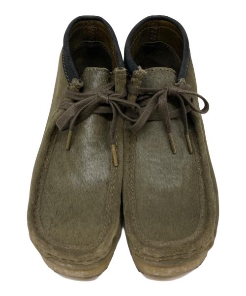 CLARKS ORIGINALS（クラークス オリジナルズ）CLARKS ORIGINALS (クラークス オリジナルズ) ワラビーブーツ オリーブ サイズ:26の古着・服飾アイテム