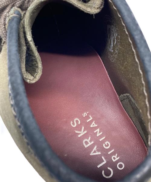 CLARKS ORIGINALS（クラークス オリジナルズ）CLARKS ORIGINALS (クラークス オリジナルズ) ワラビーブーツ オリーブ サイズ:26の古着・服飾アイテム