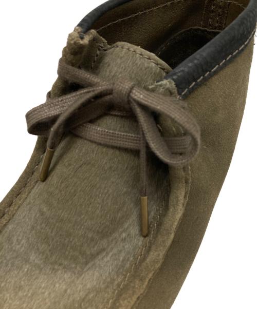 CLARKS ORIGINALS（クラークス オリジナルズ）CLARKS ORIGINALS (クラークス オリジナルズ) ワラビーブーツ オリーブ サイズ:26の古着・服飾アイテム
