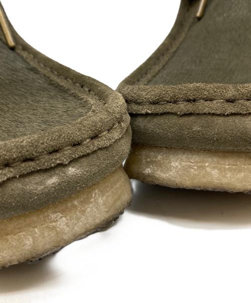 CLARKS ORIGINALS（クラークス オリジナルズ）CLARKS ORIGINALS (クラークス オリジナルズ) ワラビーブーツ オリーブ サイズ:26の古着・服飾アイテム