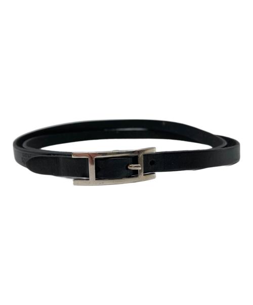 HERMES（エルメス）HERMES (エルメス) アピレザーチョーカー ブラック サイズ:-の古着・服飾アイテム