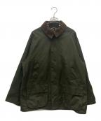Barbourバブアー）の古着「BEDALE OS SLEAVE JACKET」｜グリーン