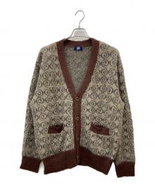 SOL soonerorlater（ソル スーナーオアレイター）の古着「Shaggy Knit Cardigan」｜ブラウン