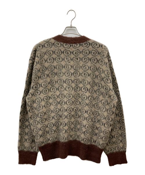 SOL soonerorlater（ソル スーナーオアレイター）SOL soonerorlater (ソル スーナーオアレイター) Shaggy Knit Cardigan ブラウン サイズ:FREEの古着・服飾アイテム