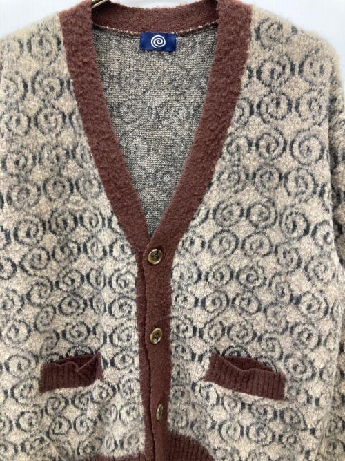 SOL soonerorlater（ソル スーナーオアレイター）SOL soonerorlater (ソル スーナーオアレイター) Shaggy Knit Cardigan ブラウン サイズ:FREEの古着・服飾アイテム