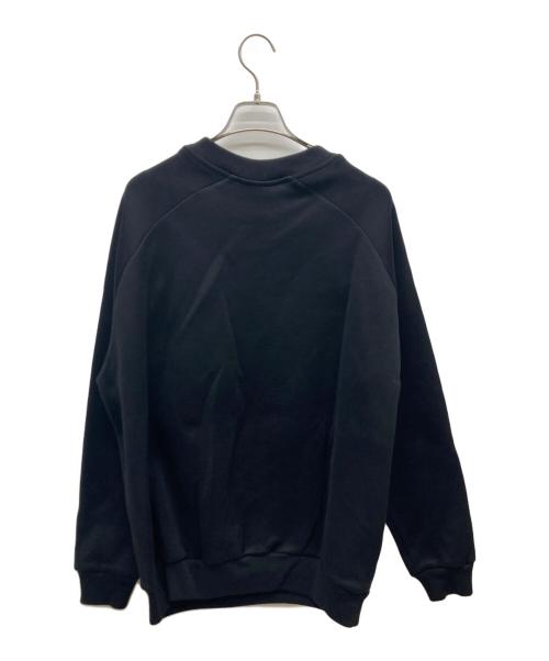 PLAN C（プランシー）PLAN C (プランシー) print pullover sweat ブラック サイズ:Sの古着・服飾アイテム
