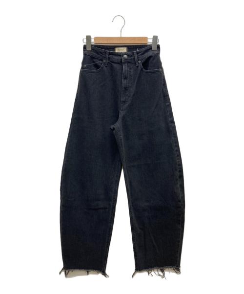 YANUK（ヤヌーク）YANUK (ヤヌーク) LAURA  Curve Tapered ブラック サイズ:24の古着・服飾アイテム