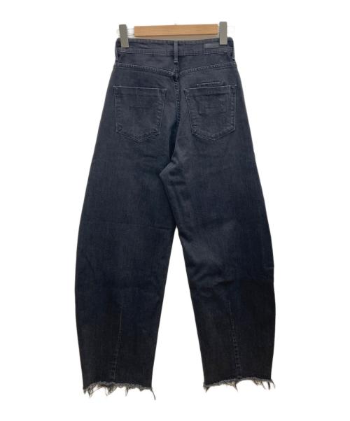 YANUK（ヤヌーク）YANUK (ヤヌーク) LAURA  Curve Tapered ブラック サイズ:24の古着・服飾アイテム