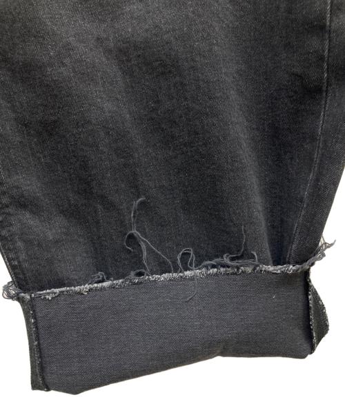 YANUK（ヤヌーク）YANUK (ヤヌーク) LAURA  Curve Tapered ブラック サイズ:24の古着・服飾アイテム