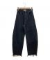 YANUK（ヤヌーク）の古着「LAURA  Curve Tapered」｜ブラック