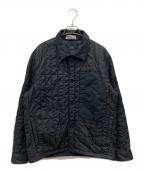 STONE ISLANDストーンアイランド）の古着「Quilted Down Jacket」｜ブラック