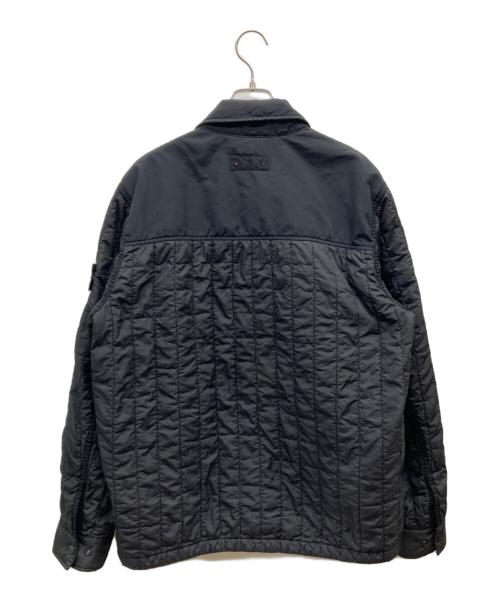 STONE ISLAND（ストーンアイランド）STONE ISLAND (ストーンアイランド) Quilted Down Jacket ブラック サイズ:Mの古着・服飾アイテム