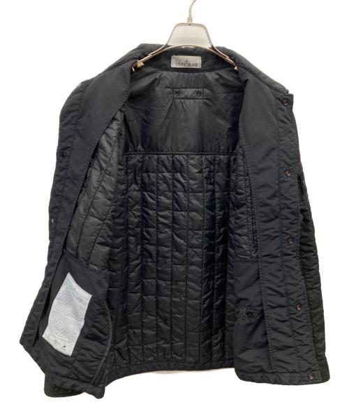 STONE ISLAND（ストーンアイランド）STONE ISLAND (ストーンアイランド) Quilted Down Jacket ブラック サイズ:Mの古着・服飾アイテム