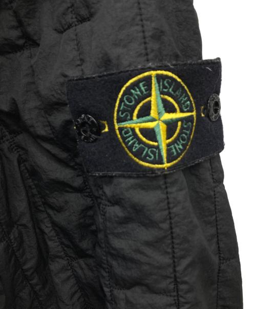 STONE ISLAND（ストーンアイランド）STONE ISLAND (ストーンアイランド) Quilted Down Jacket ブラック サイズ:Mの古着・服飾アイテム