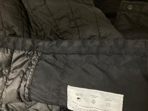 STONE ISLAND（ストーンアイランド）STONE ISLAND (ストーンアイランド) Quilted Down Jacket ブラック サイズ:Mの古着・服飾アイテム