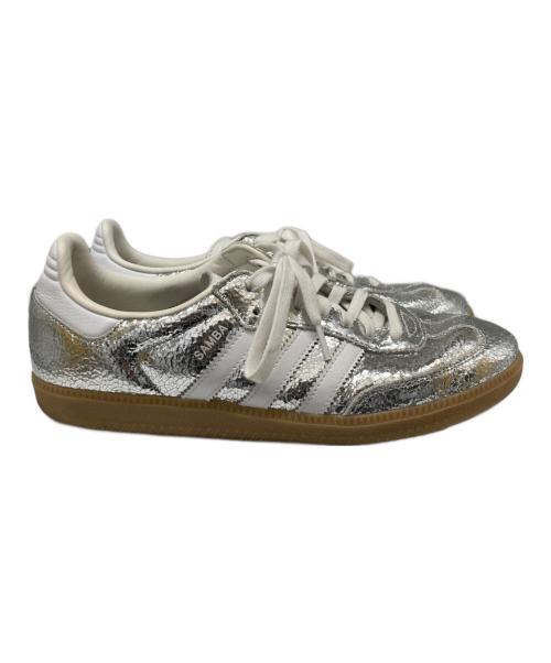 adidas（アディダス）adidas (アディダス) SAMBA OG シルバー サイズ:27.5の古着・服飾アイテム