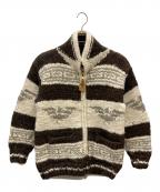 CANADIAN SWEATERカナディアンセーター）の古着「カウチンセーター」｜ブラウン