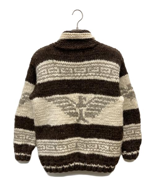 CANADIAN SWEATER（カナディアンセーター）CANADIAN SWEATER (カナディアンセーター) カウチンセーター ブラウン サイズ:不明の古着・服飾アイテム