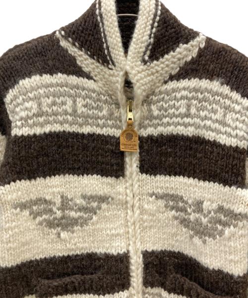 CANADIAN SWEATER（カナディアンセーター）CANADIAN SWEATER (カナディアンセーター) カウチンセーター ブラウン サイズ:不明の古着・服飾アイテム