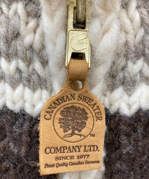 CANADIAN SWEATER（カナディアンセーター）CANADIAN SWEATER (カナディアンセーター) カウチンセーター ブラウン サイズ:不明の古着・服飾アイテム