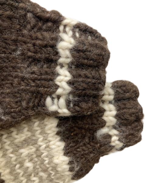 CANADIAN SWEATER（カナディアンセーター）CANADIAN SWEATER (カナディアンセーター) カウチンセーター ブラウン サイズ:不明の古着・服飾アイテム