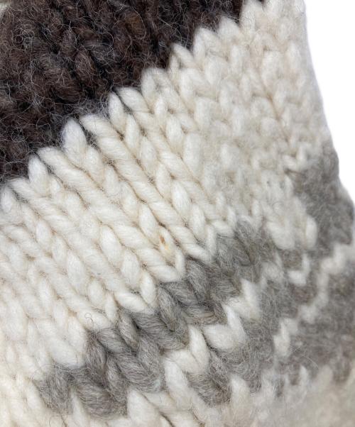 CANADIAN SWEATER（カナディアンセーター）CANADIAN SWEATER (カナディアンセーター) カウチンセーター ブラウン サイズ:不明の古着・服飾アイテム