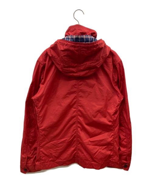 BURBERRY BLACK LABEL（バーバリーブラックレーベル）BURBERRY BLACK LABEL (バーバリーブラックレーベル) ナイロンジャケット レッド サイズ:Lの古着・服飾アイテム