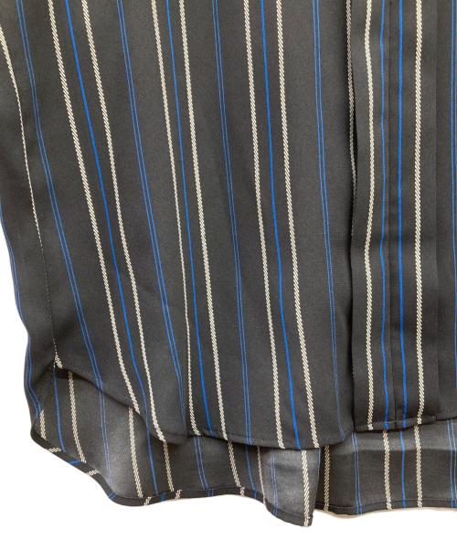 icB（アイシービー）icB (アイシービー) スキッパーシャツ グレー サイズ:Mの古着・服飾アイテム