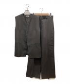 NEAUニュー）の古着「Wool gabardine vest/Wool slacks」｜オリーブ