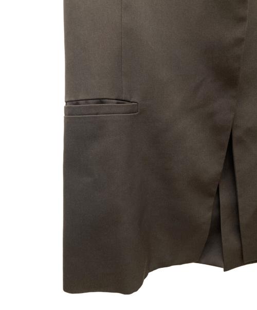 NEAU（ニュー）NEAU (ニュー) Wool gabardine vest/Wool slacks オリーブ サイズ:FREE/1の古着・服飾アイテム